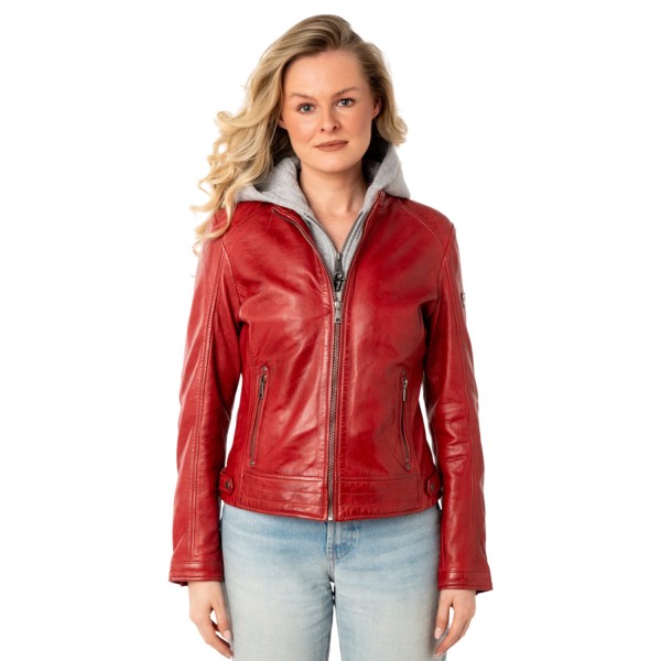 Geaca de Piele Dama Mauritius Rosie MWAleni