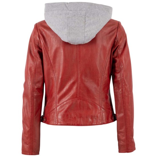 Geaca de Piele Dama Mauritius Rosie MWAleyna