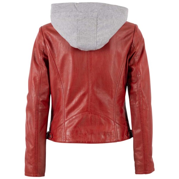 Geaca de Piele Dama Mauritius Rosie MWAleyna