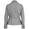 Geaca de Piele Dama Mauritius Gri Deschis MWAmaly 