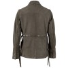Geaca Lunga de Piele Dama Mauritius Olive MWAmma