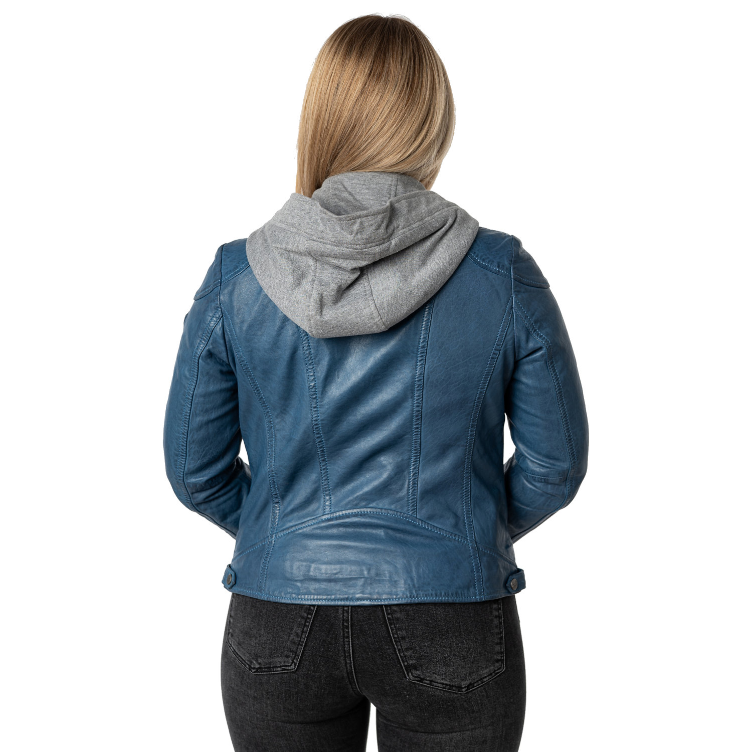 Geaca de Piele Dama Mauritius Albastra MWAmmy – Geci de Piele Geaca de Piele Dama Mauritius Albastra MWAmmy – Geci de Piele