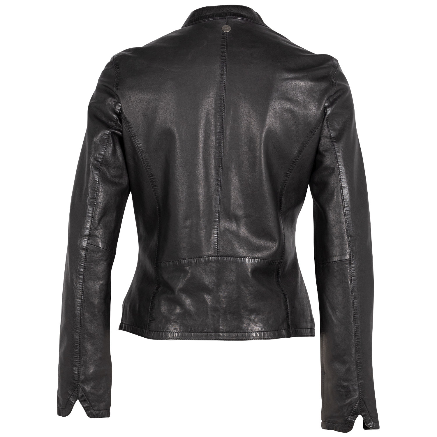 Geaca de Piele Dama Mauritius Neagra MWAndriana – Black Friday