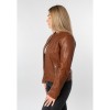 Geaca de Piele Dama Mauritius Coniac MWArmaly – Geci de Piele