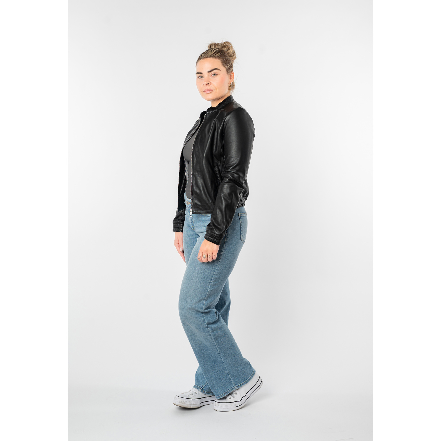 Geaca de Piele Dama Mauritius Neagra MWAshli – Geci de Piele Geaca de Piele Dama Mauritius Neagra MWAshli – Geci de Piele