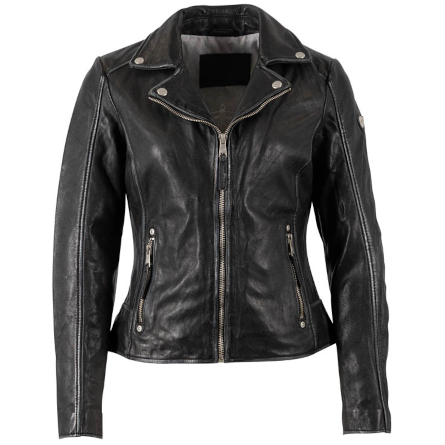 Geaca de Piele Dama Mauritius Neagra MWBajah – Geci de Piele Geaca de Piele Dama Mauritius Neagra MWBajah – Geci de Piele