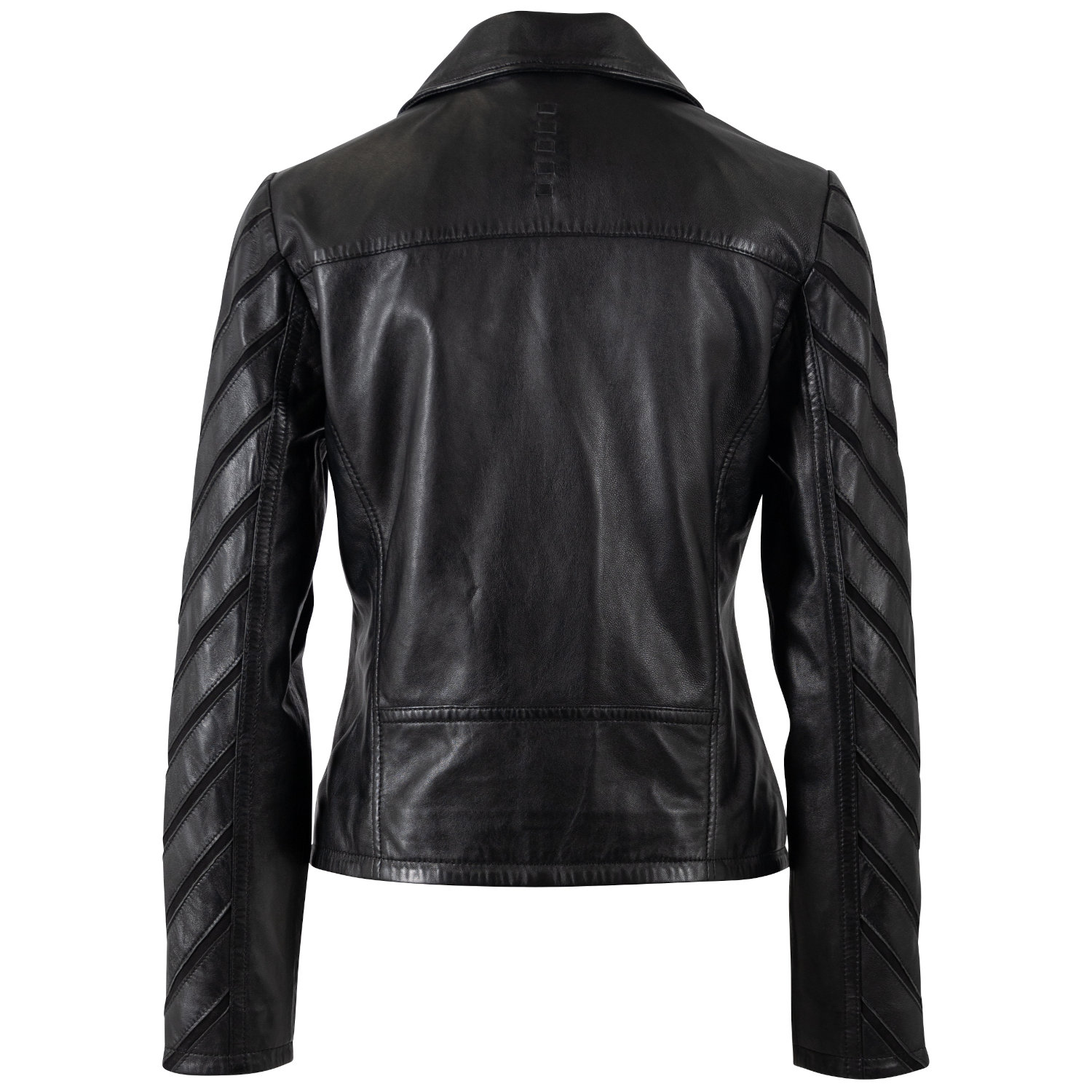 Geaca de Piele Dama Mauritius Neagra MWCady – Geci de Piele