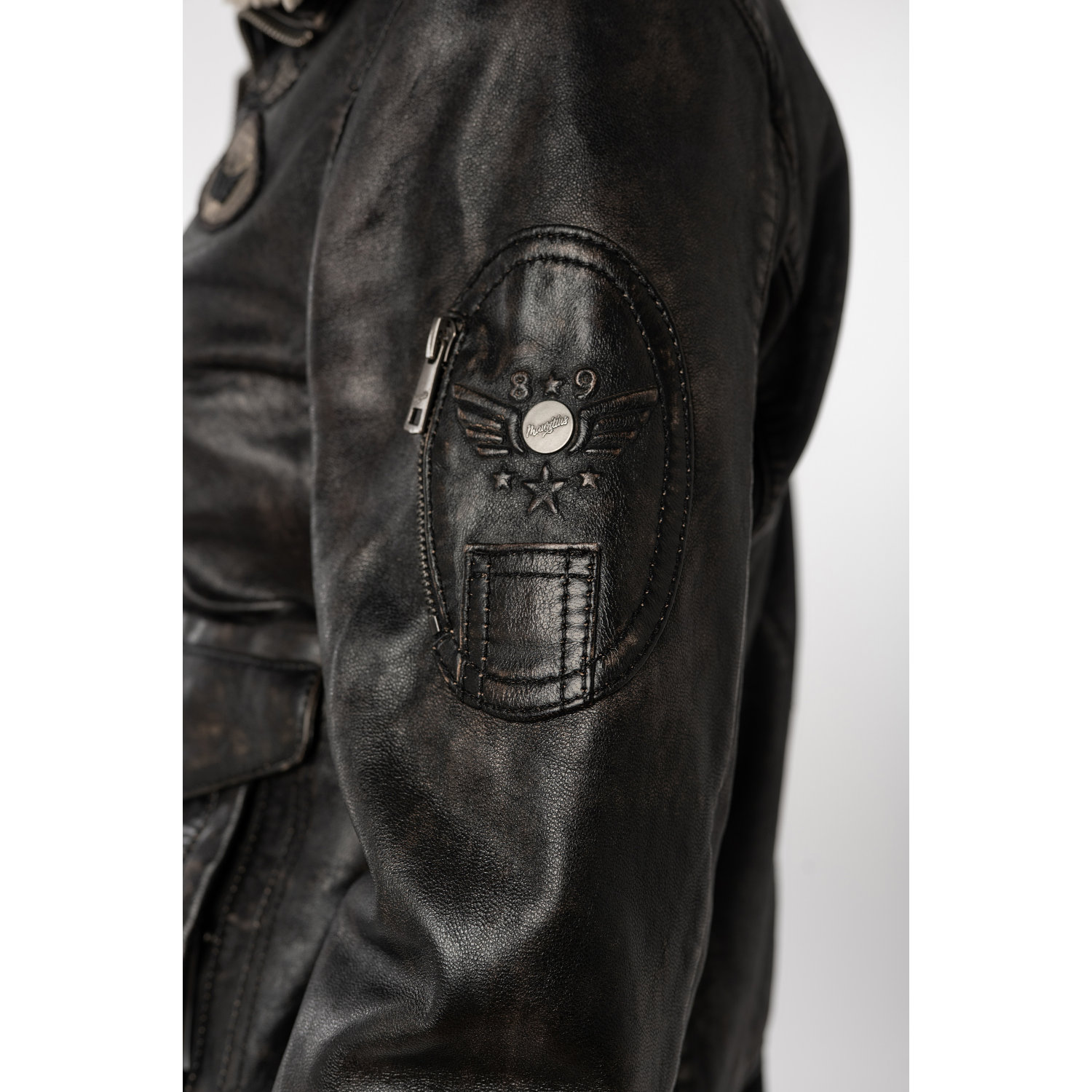 Geaca de Piele Dama Mauritius Negru Vintage MWCarlene – Geci de Piele Geaca de Piele Dama Mauritius Negru Vintage MWCarlene – Geci de Piele