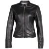 Geaca de Piele Dama Mauritius Neagra MWCelly - readytowear.ro