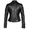Geaca de Piele Dama Mauritius Neagra MWCelly - readytowear.ro