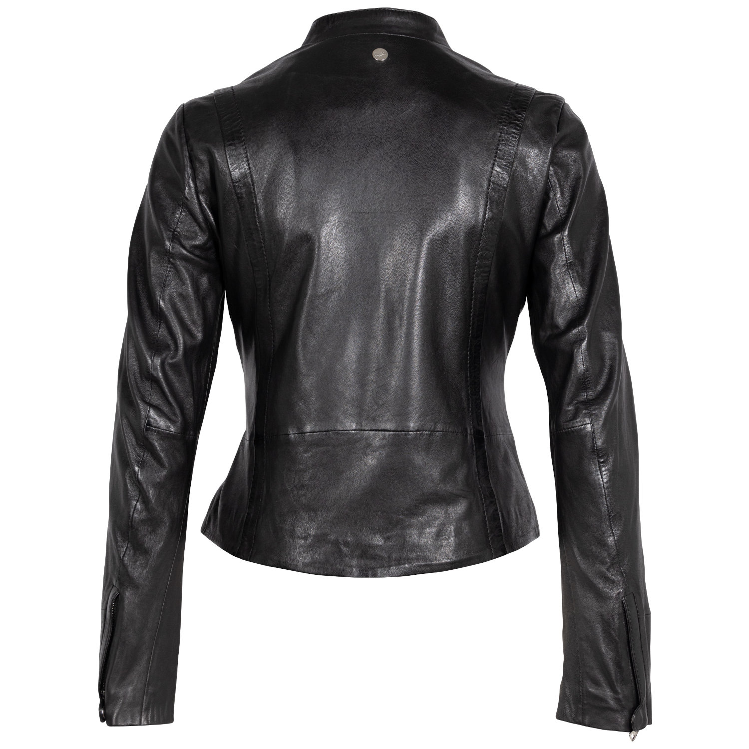 Geaca de Piele Dama Mauritius Neagra MWCelly – Geci de Piele