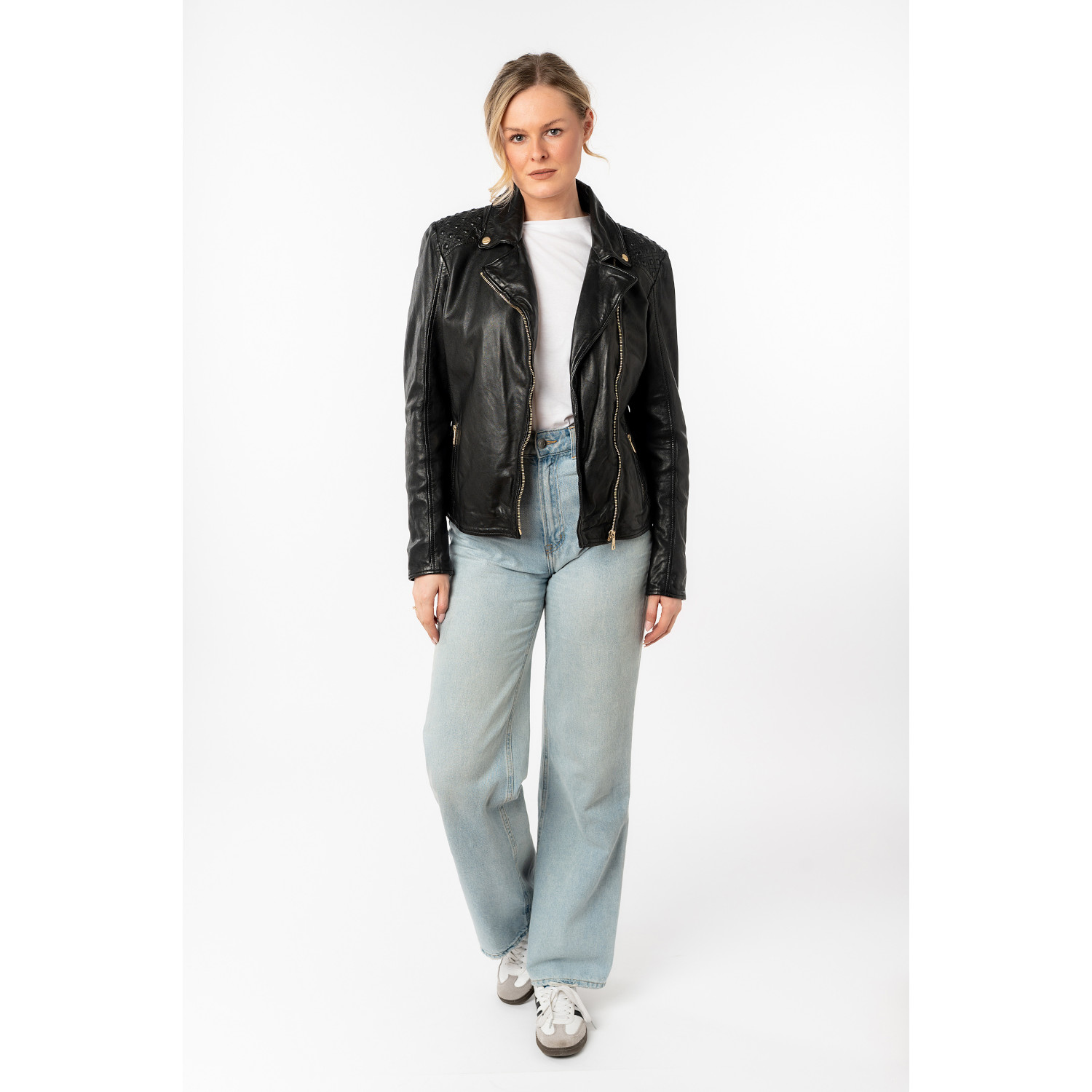 Geaca de Piele Dama Mauritius Neagra MWChlara – Geci de Piele Geaca de Piele Dama Mauritius Neagra MWChlara – Geci de Piele