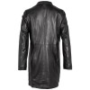 Geaca Lunga de Piele Dama Mauritius Neagra MWCita