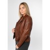 Geaca de Piele Dama Mauritius Coniac MWFarah – Geci de Piele Geaca de Piele Dama Mauritius Coniac MWFarah – Geci de Piele