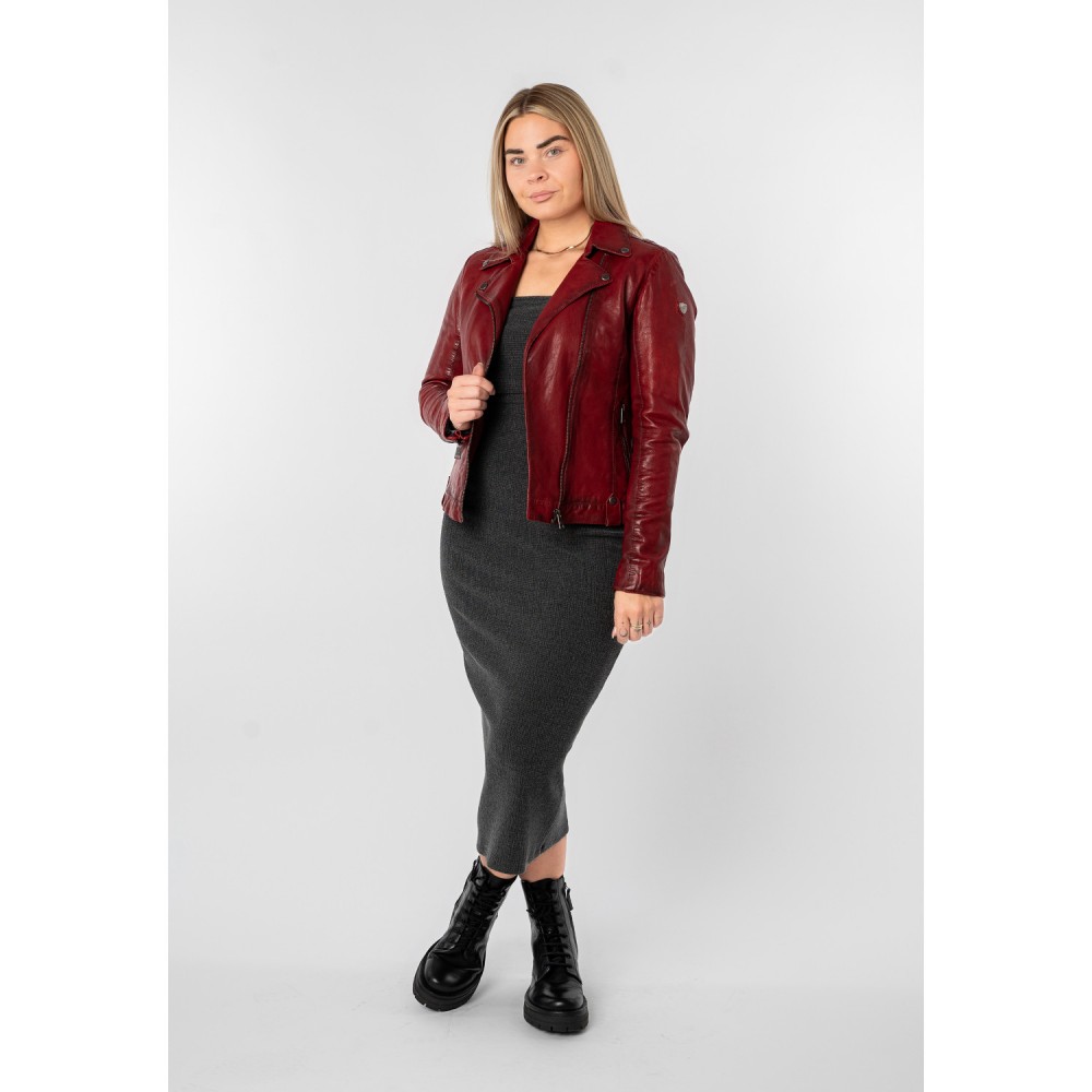 Geaca de Piele Dama Mauritius Rosie MWFarah - readytowear