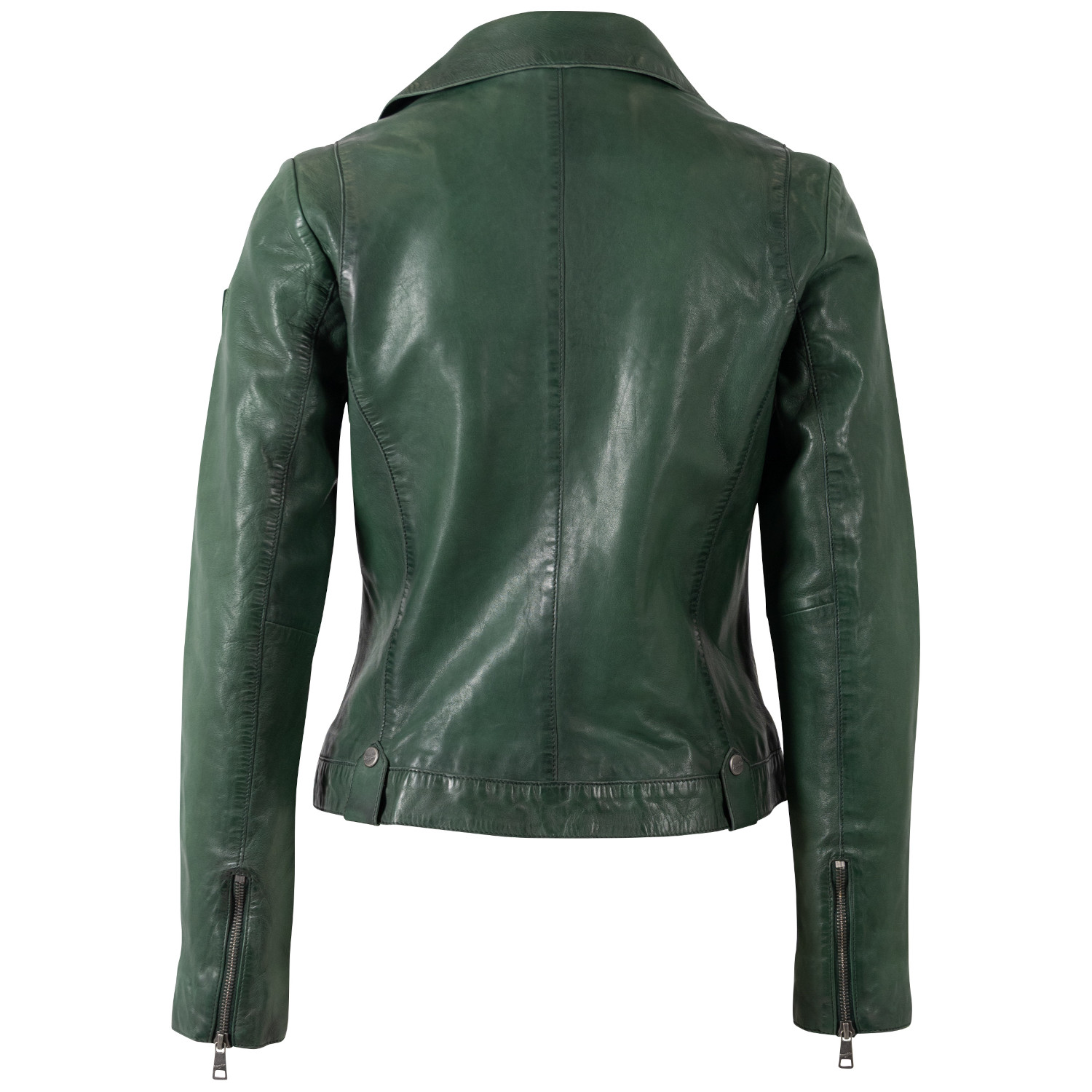 Geaca de Piele Dama Mauritius Verde MWFarah – Geci de Piele