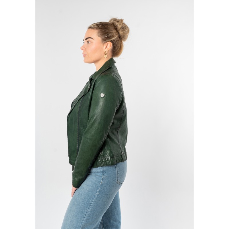 Geaca de Piele Dama Mauritius Verde MWFarah – Geci de Piele Geaca de Piele Dama Mauritius Verde MWFarah – Geci de Piele