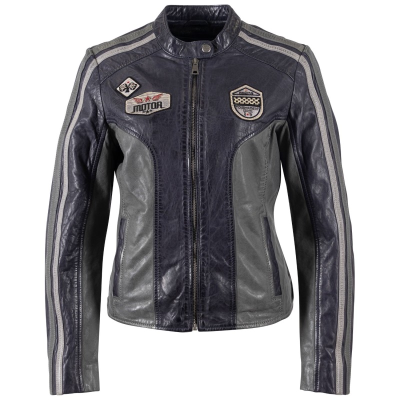 Geaca de Piele Dama Mauritius Bleumarin MWFastyness – Geci de Piele Geaca de Piele Dama Mauritius Bleumarin MWFastyness – Geci de Piele