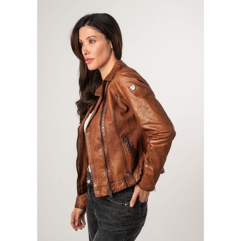 Geaca de Piele Dama Mauritius Coniac MWFayola – Geci de Piele Geaca de Piele Dama Mauritius Coniac MWFayola – Geci de Piele