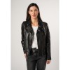 Geaca de Piele Dama Mauritius Neagra MWFayola – Geci de Piele