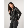 Geaca de Piele Dama Mauritius Neagra MWFayola – Geci de Piele