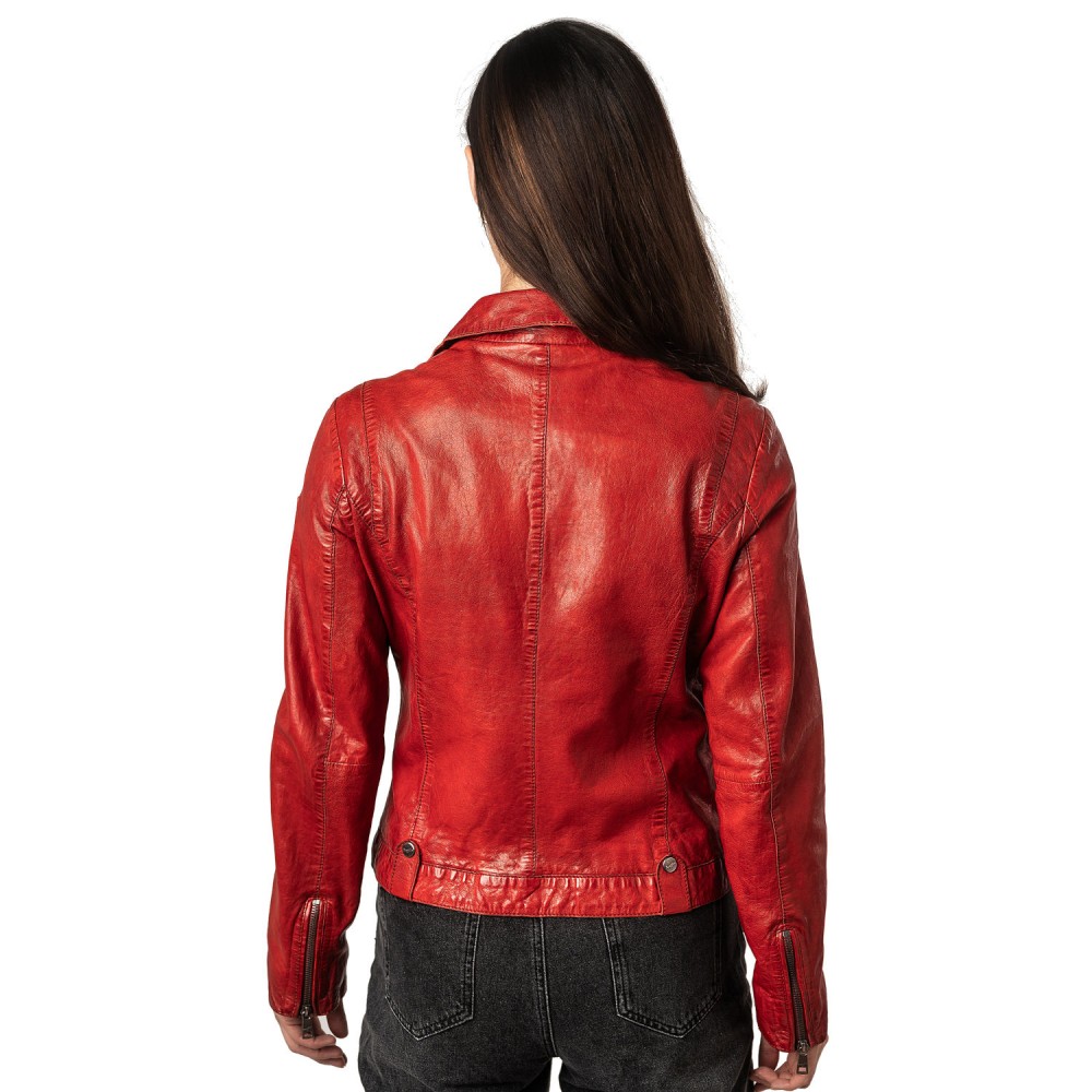 Geaca de Piele Dama Mauritius Rosie MWFayola - readytowear