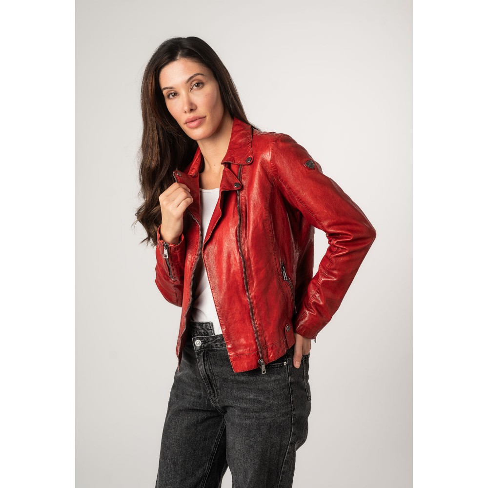 Geaca de Piele Dama Mauritius Rosie MWFayola - readytowear