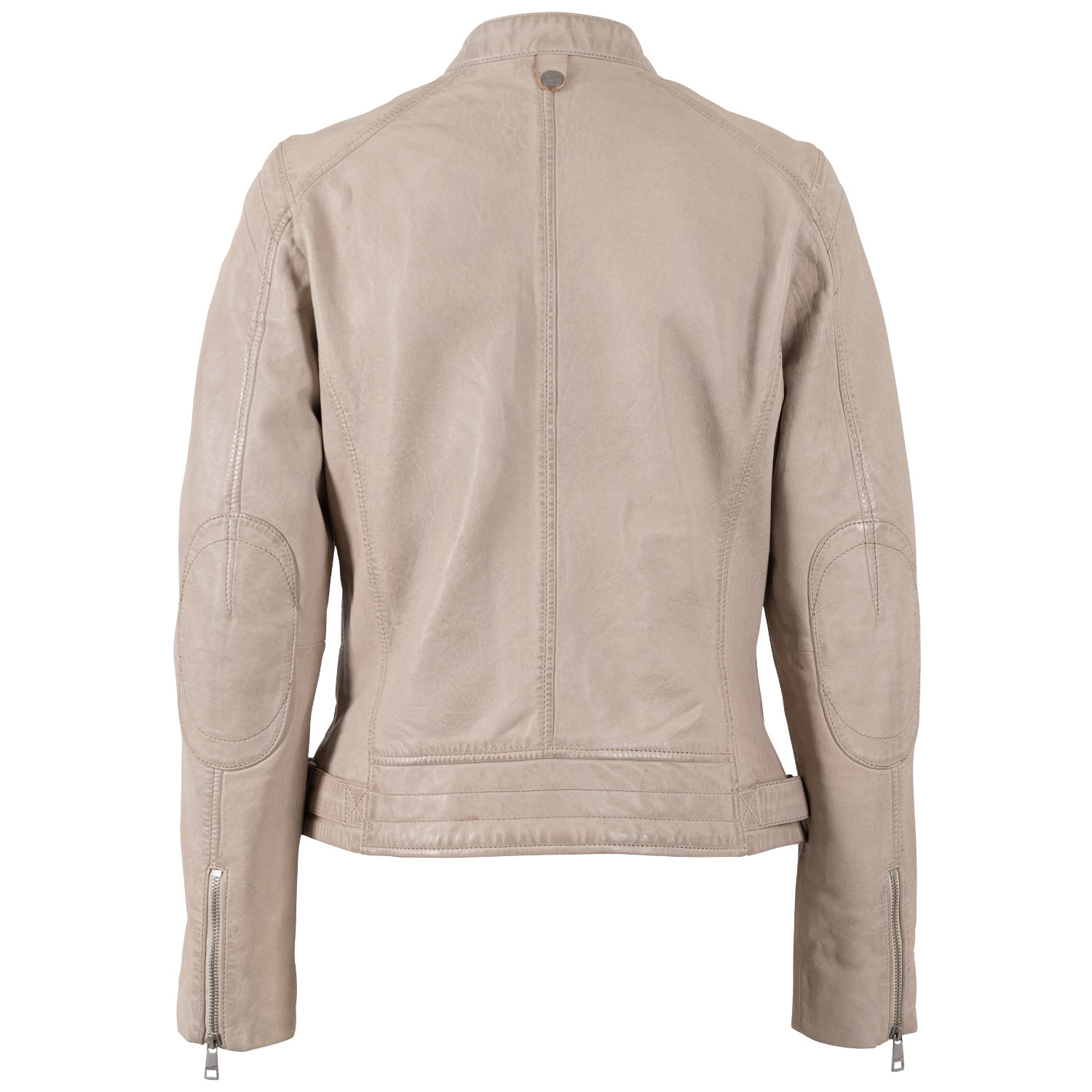 Geaca de Piele Dama Mauritius Alb Ivoriu MWFiete – Geci de Piele