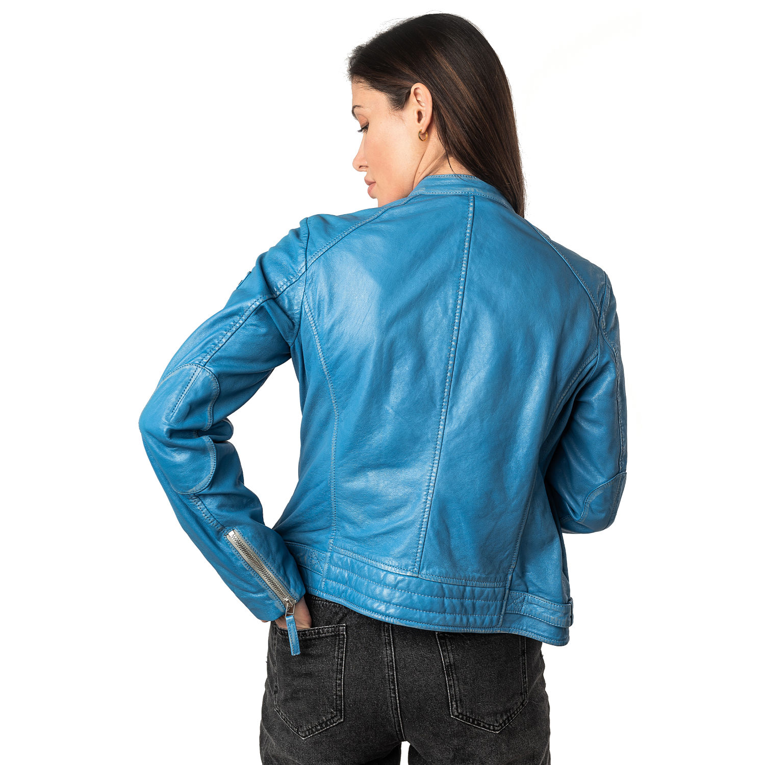 Geaca de Piele Dama Mauritius Albastra MWFilla – Geci de Piele Geaca de Piele Dama Mauritius Albastra MWFilla – Geci de Piele