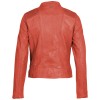 Geaca de Piele Dama Mauritius Corai MWFjola - readytowear.ro