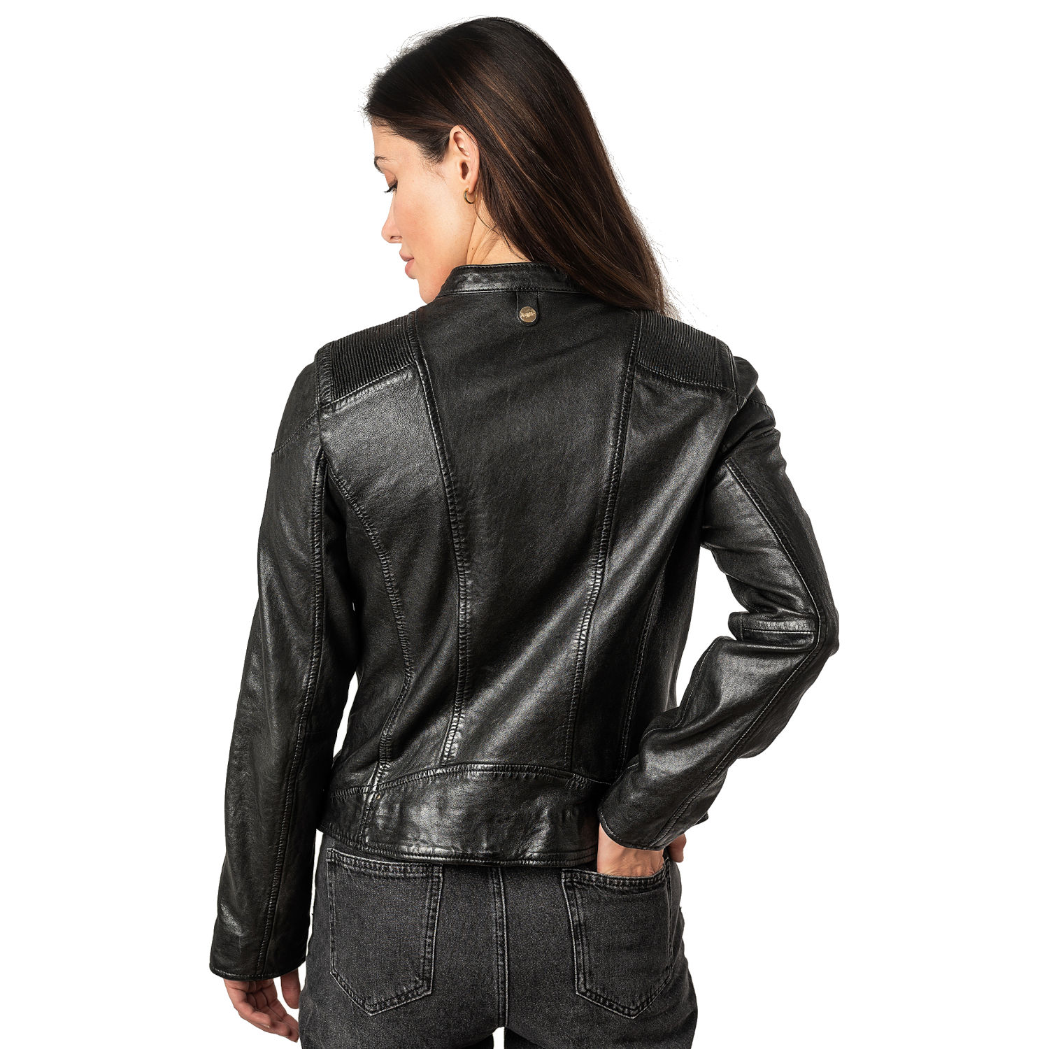 Geaca de Piele Dama Mauritius Neagra MWFjola – Geci de Piele Geaca de Piele Dama Mauritius Neagra MWFjola – Geci de Piele