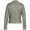 geaca piele naturala dama mauritius mwfjola verde menta