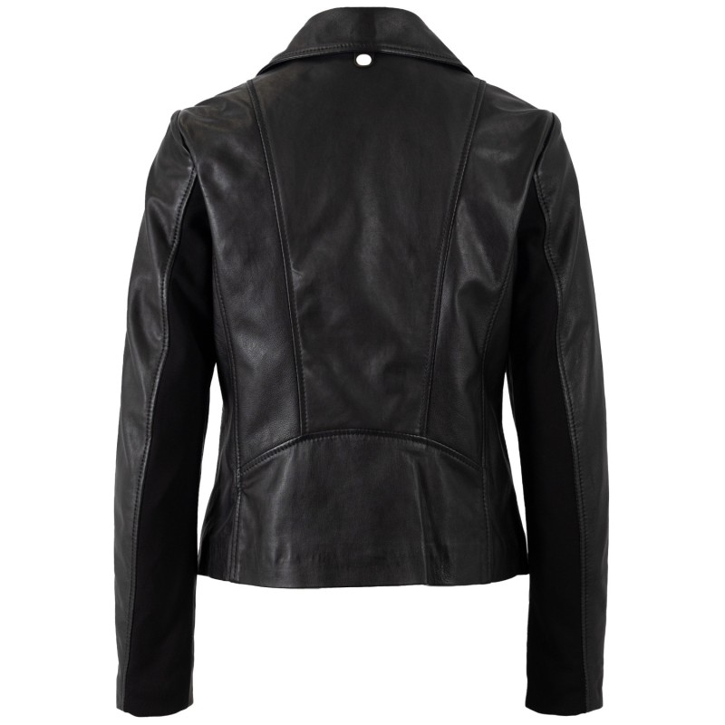 Geaca de Piele Dama Mauritius Neagra MWFylli – Geci de Piele