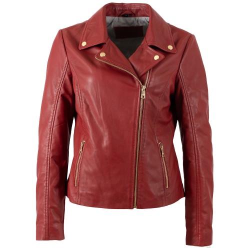 Geaca de Piele Dama Mauritius Rosie MWFylli