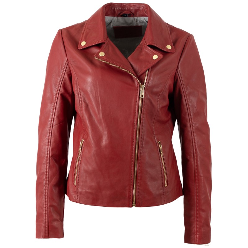 Geaca de Piele Dama Mauritius Rosie MWFylli – Geci de Piele