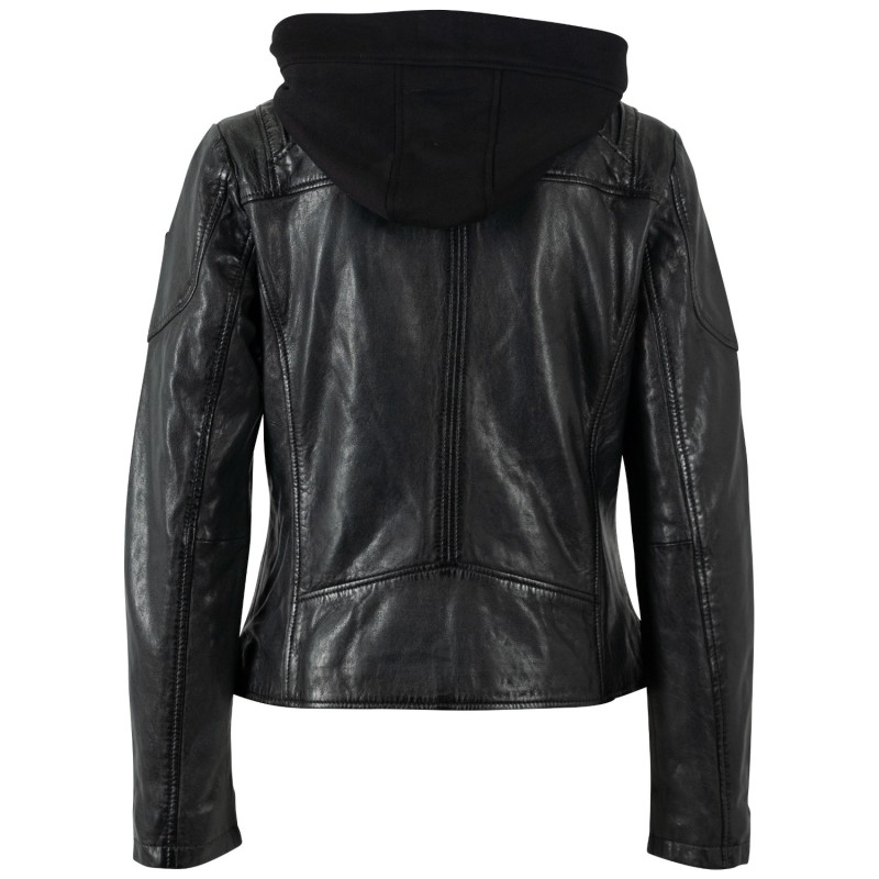 Geaca de Piele Dama Mauritius Verde Inchis MWGianna – Geci de Piele