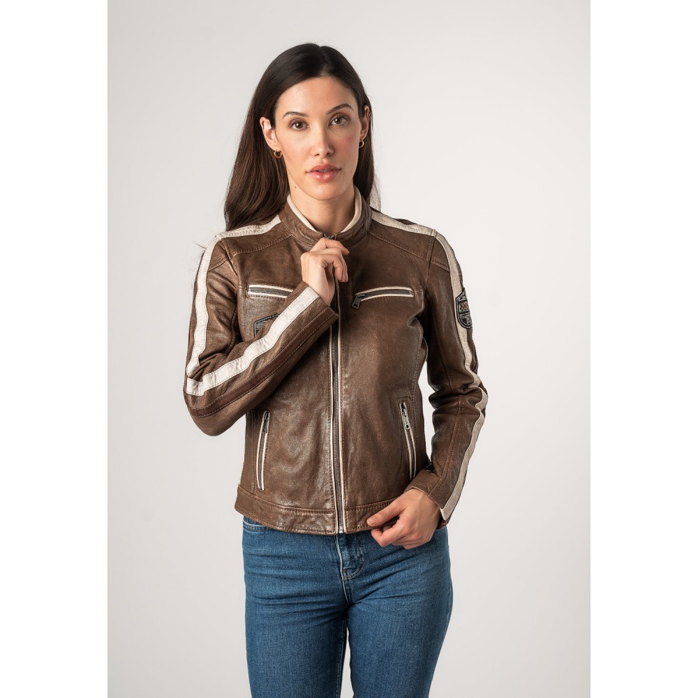 Geaca de Piele Dama Mauritius Maro MWHighwalie - readytowear