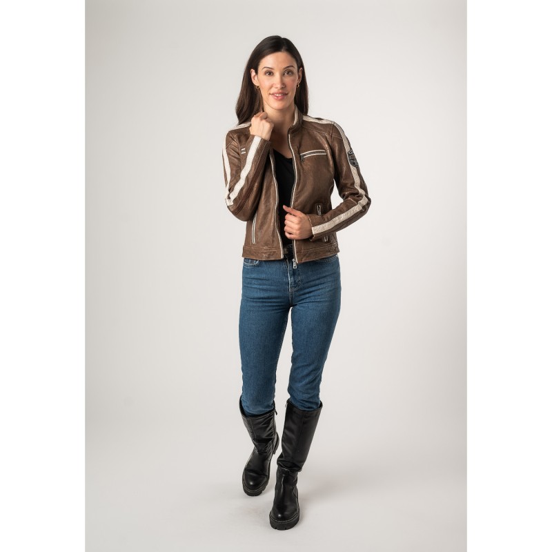 Geaca de Piele Dama Mauritius Maro MWHighwalie – Geci de Piele