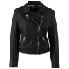 Geaca de Piele Dama Mauritius Neagra MWInessa