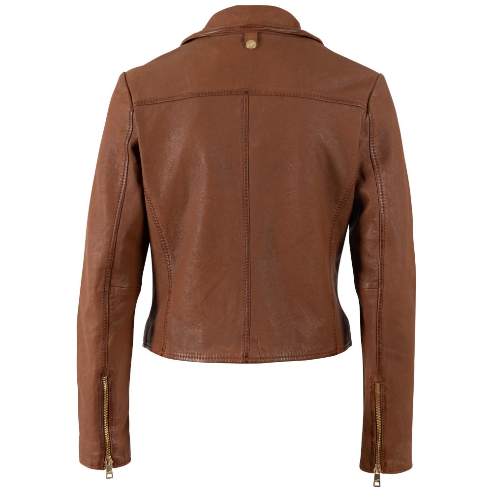 Geaca de Piele Dama Mauritius Whiskey MWInessa - readytowear