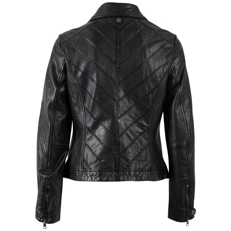 Geaca de Piele Dama Mauritius Neagra MWJolah – Geci de Piele Geaca de Piele Dama Mauritius Neagra MWJolah – Geci de Piele