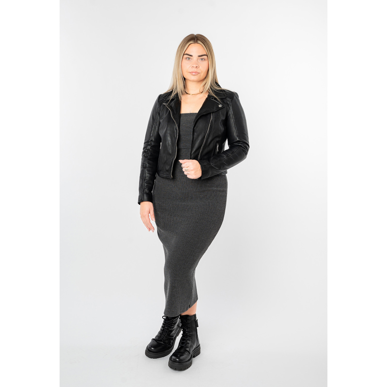 Geaca de Piele Dama Mauritius Neagra MWKalea – Geci de Piele Geaca de Piele Dama Mauritius Neagra MWKalea – Geci de Piele