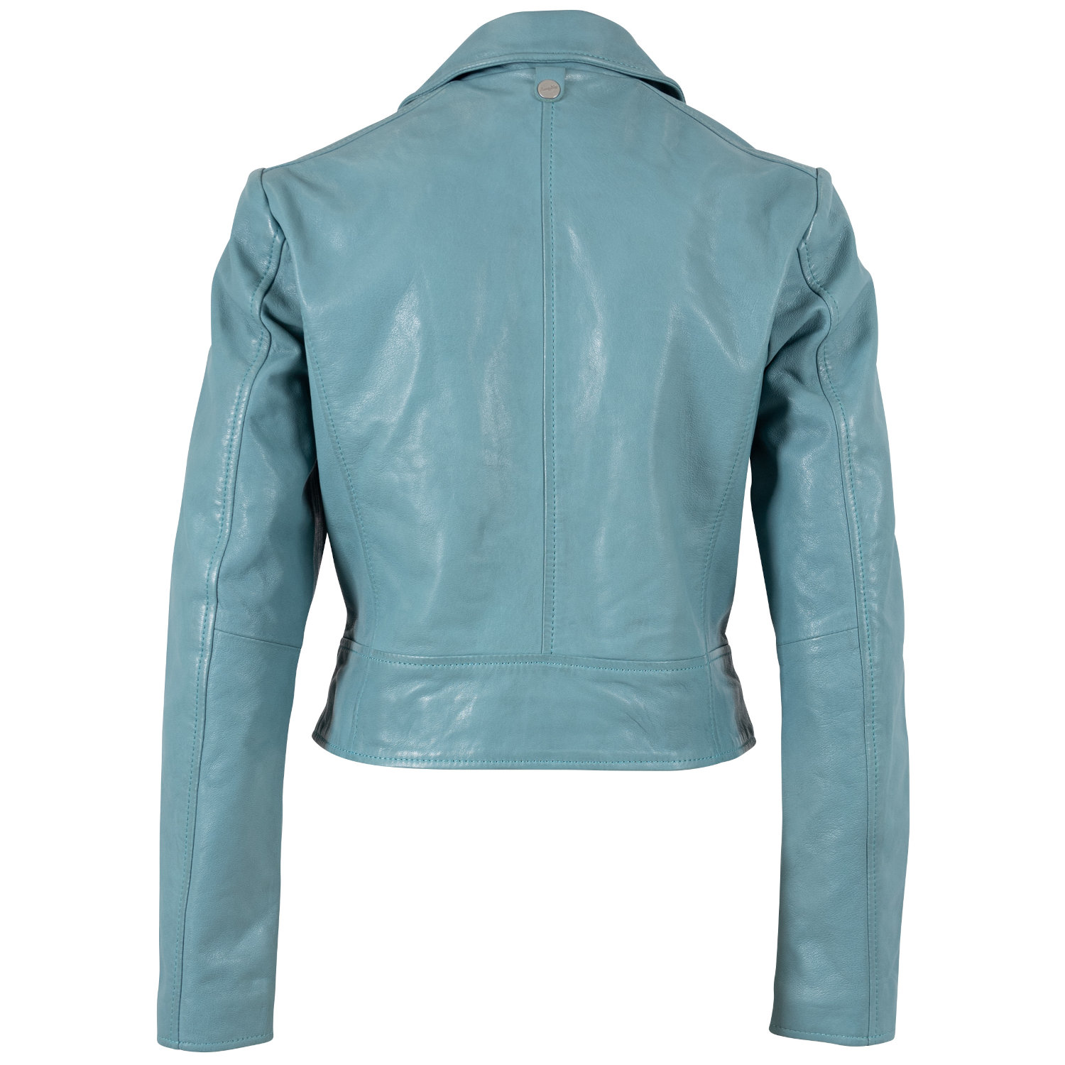 Geaca de Piele Dama Mauritius Turcoaz Deschis MWKalea – Geci de Piele Geaca de Piele Dama Mauritius Turcoaz Deschis MWKalea – Geci de Piele