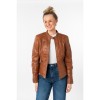 Geaca de Piele Dama Mauritius Coniac MWKeili - readytowear
