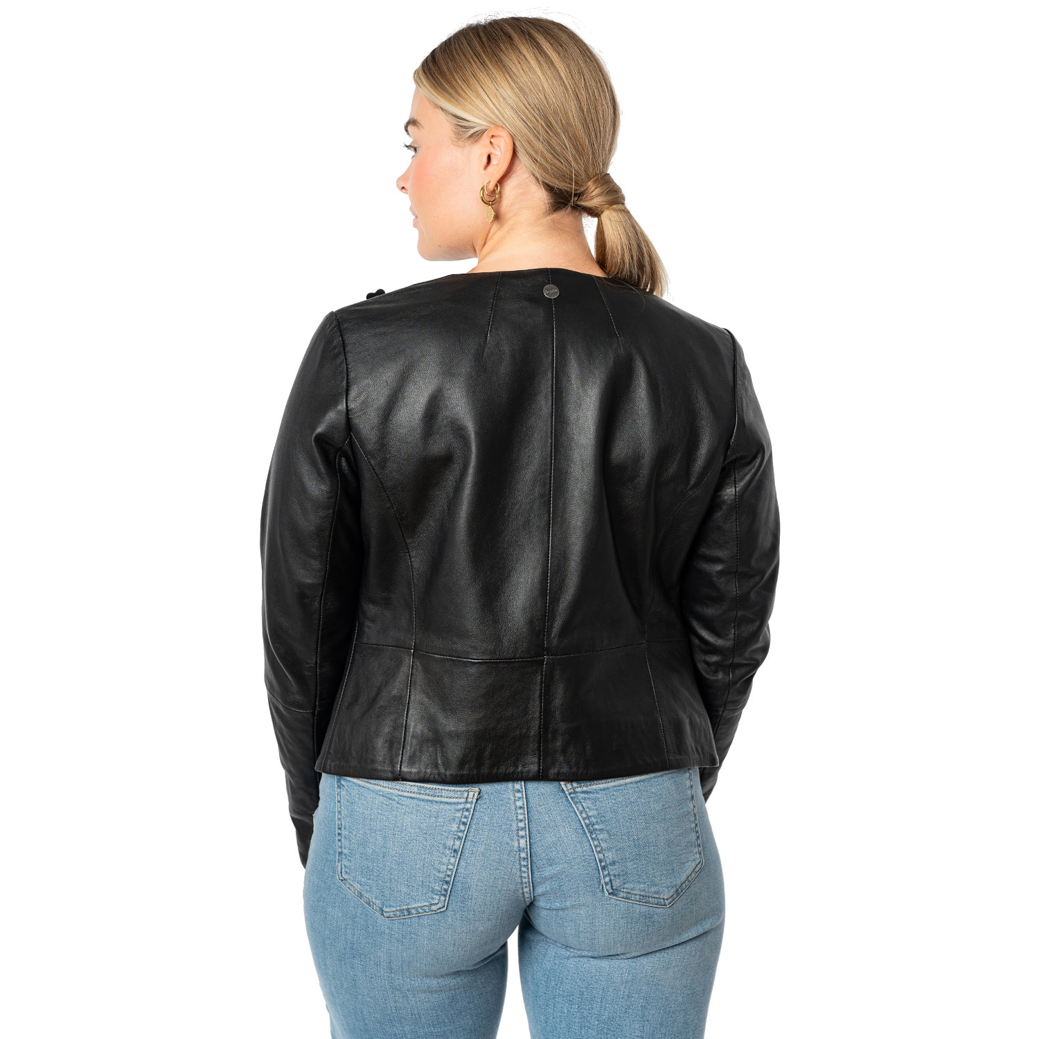 Geaca de Piele Dama Mauritius Neagra MWLefeu – Geci de Piele Geaca de Piele Dama Mauritius Neagra MWLefeu – Geci de Piele