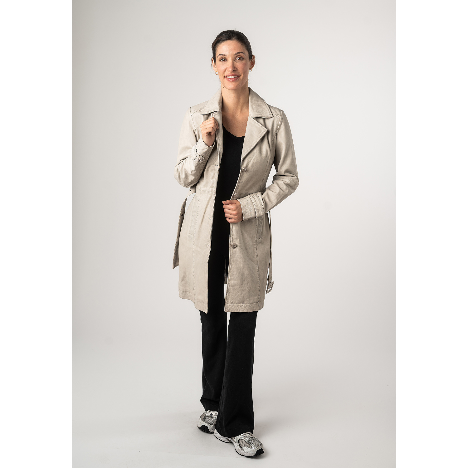 Geaca Lunga de Piele Dama Mauritius Alb Ivoriu MWLeonne – Geci de Piele Geaca Lunga de Piele Dama Mauritius Alb Ivoriu MWLeonne – Geci de Piele