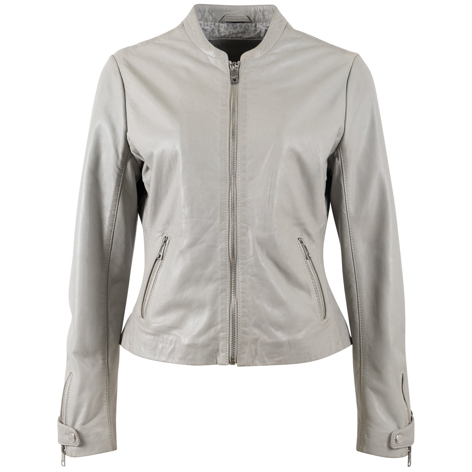 Geaca de Piele Dama Mauritius Gri Argintiu MWLiliana – Geci de Piele Geaca de Piele Dama Mauritius Gri Argintiu MWLiliana – Geci de Piele