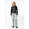 Geaca de Piele Dama Mauritius Neagra MWLiliana – Geci de Piele