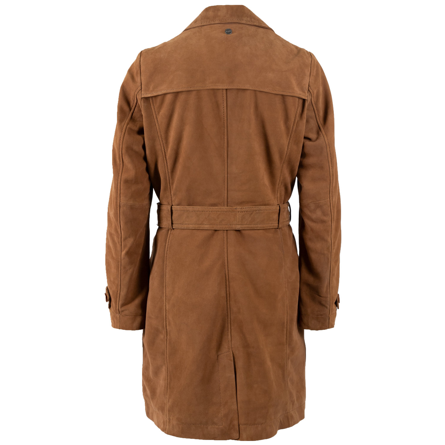 Geaca Lunga de Piele Dama Mauritius Coniac MWLilithy – Geci de Piele