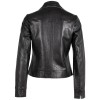 Geaca Piele Mauritius MWLusan - Design Clasic cu Guler Rever geaca piele naturala dama mauritius mwlusan neagra guler rever